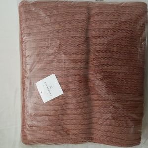Parachute oversized knit throw in clay colorway nwt in unopened packaging